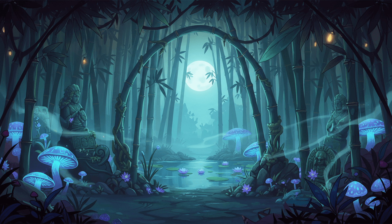Big bamboo slot demo jungle scene
